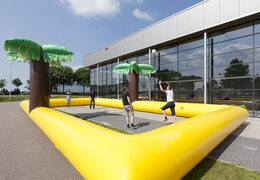 Na sprzedaż dmuchane boisko do siatkówki z palmami super gra dla dzieci i dorosłych. Zamów wyjątkowe dmuchańce opcje bezpiecznych gier dla wielu osób bezpośrednio od producenta JB Dmuchance  