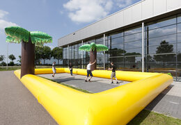 Na sprzedaż dmuchane boisko do siatkówki z palmami super gra dla dzieci i dorosłych. Zamów wyjątkowe dmuchańce opcje bezpiecznych gier dla wielu osób bezpośrednio od producenta JB Dmuchance  