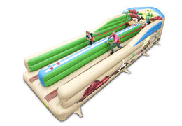 Do kupienia dmuchany tor do biegów skoków bungee z motywem westernu i dzikiego zachodu-opcja dla dzieci i dorosłych Zamów online ciekawe opcje dmuchanych atrakcji dla dzieci do zabaw na świeżym powietrzu tylko w JB Dmuchance 