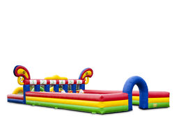 Do kupienia dmuchany tor bandy do zabawy w wyścigi konne dla dzieci. Zamów online duże dmuchane place zabaw na imprezy integracyjne od JB Dmuchance 