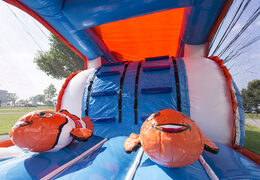 Kup nadmuchiwany 8-metrowy tor przeszkód podwodny świat z obiektami 3D dla dzieci. Zamów nadmuchiwane tory przeszkód już teraz online w JB Dmuchańce Polska