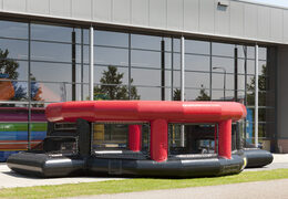 Kup wyjątkową dmuchaną klatkę piłkarską Panna bez dachu dla dzieci. Zamów nadmuchiwaną klatkę piłkarską panna już teraz online w JB Dmuchańce Polska