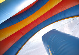 Kup dmuchany plac zabaw 4 w 1 ze zjeżdżalnią i dmuchanym torem przeszkód z delfinem 3D na dachu. Najlepsze dmuchane zamki w Europie od JB Dmuchance