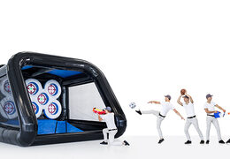 Kup wolnostojącą nadmuchiwaną arenę sportową