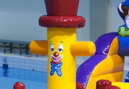 Kup hermetyczny nadmuchiwany statek w motywie cyrkowym dla młodych i starszych. Zamów nadmuchiwane atrakcje wodne już teraz online w JB Dmuchańce Polska