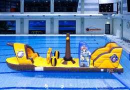 Spektakularny nadmuchiwany statek w pirackim motywie dla młodszych i starszych. Kup nadmuchiwane gry w bilard online na JB Dmuchańce Polska