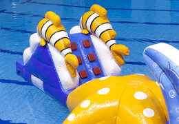 Tor przeszkód podwodny świat prowadzony z zabawnymi obiektami 3D zarówno dla młodych, jak i starszych. Kup nadmuchiwane atrakcje wodne online już teraz w JB Dmuchańce Polska