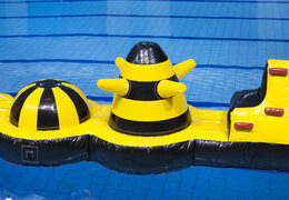 Nadmuchiwany basen przygodowy z zabawnymi obiektami dla młodszych i starszych. Zamów gry w nadmuchiwany basen już teraz online w JB Dmuchańce Polska