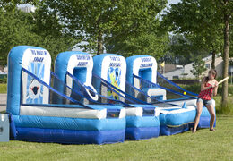 Dp kupienia dmuchany set gier w klimacie podwodnego świata do rzucania uderzania i celowania do urozmaiconej bezpiecznej zabawy dla kilku osób. Zamów online dmuchane atrakcje gry zespołowe w kompaktowej formie z szybką dostawą od firmy JB Dmuchańce