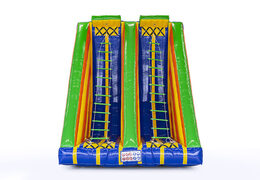 Na sprzedaż kolorowa dmuchana wspinaczka po drabinie z miękim lądowaniem na dmuchanej poduszce. Zamów kompletne dmuchane place zabaw z szybką realizacją zamówienia od producenta JB Dmuchance