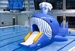 Kup szczelny bieg z przeszkodami w stylu wielorybów z trudnymi obiektami przeszkodowymi dla dzieci. Zamów nadmuchiwane tory przeszkód online już teraz w JB Dmuchańce Polska