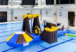 Wyjątkowa, nadmuchiwana piracka wyspa zabaw z winoroślą, wieżą wspinaczkową, okrągłą zjeżdżalnią i przeszkodami dla młodszych i starszych. Kup nadmuchiwane gry w bilard już teraz online na JB Dmuchańce Polska