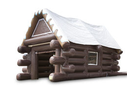 Zamów ekskluzywną nadmuchiwaną chatę Apres Ski o standardowym rozmiarze 7 na 5 na 4 metry dla młodych i starszych. Kup nadmuchiwane atrakcje zimowe online w JB Dmuchańce Polska