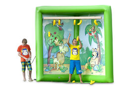  Na sprzedaż dmuchana atrakcja gra złap banany na refleks dla dzieci i dorosłych. Zamów z dostawą szybkie w rozkładaniu niewielkich rozmiarów dmuchane gry z profesjonalnej firmy JB Dmuchance 