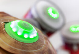 Nadmuchiwany zestaw perkusyjny z interaktywnym systemem gier