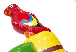 Kup nadmuchiwany 9-metrowy tor przeszkód o tematyce dżungli dla dzieci. Zamów nadmuchiwane tory przeszkód już teraz online w JB Dmuchańce Polska