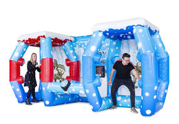 Zamów nadmuchiwaną interaktywną grę Ninja Snow