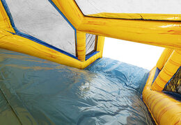 Kup modułowy 19-metrowy tor przeszkód z motywem marmuru z dopasowanymi obiektami 3D dla dzieci. Zamów nadmuchiwane tory przeszkód już teraz online w JB Dmuchańce Polska