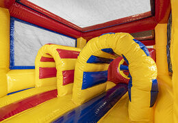 Zamów standardowy tor przeszkód o długości 13,5 metra z odpowiednimi obiektami 3D dla dzieci. Kup nadmuchiwane tory przeszkód online już teraz w JB Dmuchańce Polska