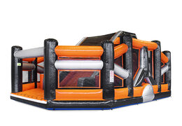 Kup nadmuchiwany 40-częściowy mega modułowy tor szturmowy Dodge lub Slide dla dzieci. Zamów nadmuchiwane tory przeszkód online już teraz w JB Dmuchańce Polska