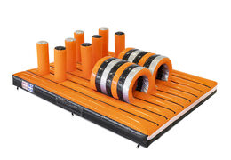 Kup nadmuchiwany 40-częściowy giga modułowy tor przeszkód Tunnel Dodger Platform dla dzieci. Zamów nadmuchiwane tory przeszkód online już teraz w JB Dmuchańce Polska