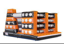 Zamów nadmuchiwany 40-częściowy tor szturmowy typu mega Gate Dodger dla dzieci. Kup nadmuchiwane tory przeszkód online już teraz w JB Dmuchańce Polska