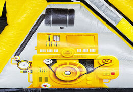 Kup ciężki tor przeszkód 9m z obiektami 3D dla dzieci. Zamów nadmuchiwane tory przeszkód już teraz online w JB Dmuchańce Polska