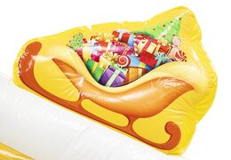 Do kupienia domek dmuchana chatka świętego mikołaja, z wnętrzem do dowolnej aranżacji.Zamów online dmuchane obiekty dekoracyjne od producenta JB Dmuchance