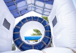 Zamów kolorowy dmuchany park w motywie Krainy Lodu dla dzieci. Kup dmuchane zamki online w JB Dmuchańce Polska