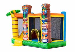 Kup wielobranżowy domek do skakania Hawaii z wanną lub bez dla dzieci. Zamów bounce house online w JB Dmuchańce Polska