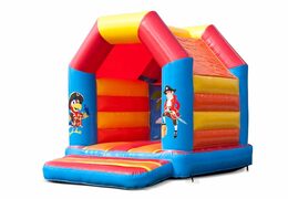 Na sprzedaż dmuchany plac zabaw skakaniec z piratami w kolorze czerwono niebieskim. Idealny dmuchaniec na urodziny i imprezy na salę zabaw. Zamów w JB Inflatables