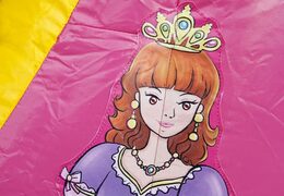 Do kupienia mini dmuchany zamek z motywem księżniczki. Zamów teraz dmuchane zamki w JB Dmuchańce Polska online