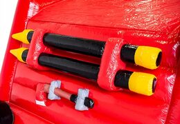 Kup standardowy dmuchany zamek do skakania w stylu dziecięcej straży pożarnej.Kup dmuchańce z wysyłką do domu w JB Dmuchance