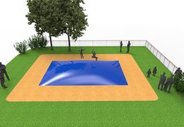 Zamów airmountain w kolorze niebieskim dla dzieci. Kup nadmuchiwane góry powietrzne już teraz online w JB Dmuchańce Polska