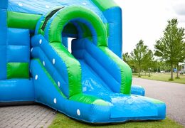 Kup nadmuchiwany wielofunkcyjny dmuchany zamek dla dzieci z efektownym trójwymiarowym obiektem dużego żółwia na dachu w JB Dmuchańce Polska. Zamów dmuchane zamki online w JB Dmuchańce Polska