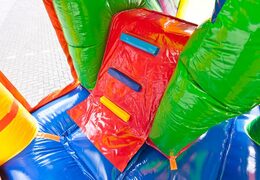 Zamów średni dmuchany leżaczek lew ze zjeżdżalnią dla dzieci. Kup nadmuchiwane leżaczki online w JB Dmuchańce Polska