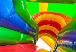 Kup średni dmuchany domek do skakania z motywem lwa dla dzieci. Zamów nadmuchiwane domy do skakania online w JB Dmuchańce Polska