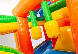 Kup bramkarza tematycznego ze zjeżdżalnią dla dzieci. Zamów nadmuchiwane leżaczki online w JB Dmuchańce Polska