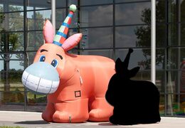 Do kupienia duży dmuchany osioł do zabawy w celne przyklejanie na rzep ogona. Zamów z dostawą wyjątkowe konstrukcje dmuchanych gier z profesjonalnej firmy JB Dmuchance 