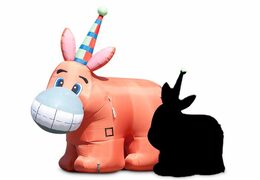 Do kupienia duży dmuchany osioł do zabawy w celne przyklejanie na rzep ogona. Zamów z dostawą wyjątkowe konstrukcje dmuchanych gier z profesjonalnej firmy JB Dmuchance 