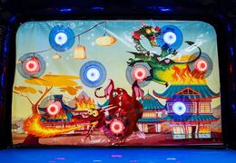 mini galeria strzelecka gra ips zdejmowana kolejka ze smokiem!