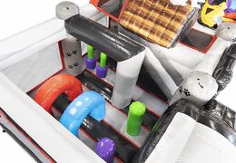 Kup nadmuchiwaną poduszkę powietrzną o tematyce zwierzęcej z dużym psem dla dzieci