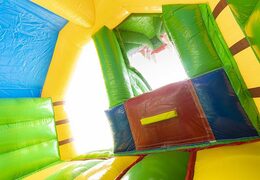 Kup dmuchany dmuchany zamek ze zjeżdżalnią w kształcie krokodyla dla dzieci