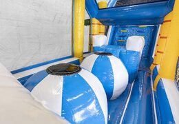 Surfuj po nadmuchiwanym 19-metrowym torze przeszkód z dopasowanymi obiektami 3D dla dzieci. Kup nadmuchiwane tory przeszkód online już teraz w JB Dmuchańce Polska