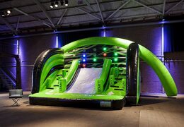 Kup nadmuchiwany tor przeszkód z dmuchanym zamkiem z interaktywnym sportem, aby zorganizować zawody dla dzieci