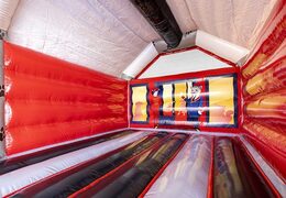 zamów standardową nadmuchiwaną poduszkę powietrzną w hotelu dla zwierząt ze zwierzętami 3d dla dzieci