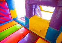 Nadmuchiwana poduszka powietrzna ze zjeżdżalnią w zwierzęce przyjęcie i wiele wielu kolorów na sprzedaż dla dzieci