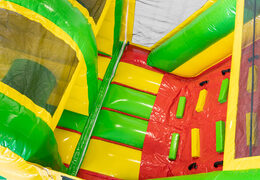 Kup nadmuchiwany tor przeszkód Dżungla o długości 13 metrów dla dzieci. Zamów nadmuchiwane tory przeszkód już teraz online w JB Dmuchańce Polska