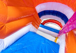 Na sprzedaż dmuchana poduszka powietrzna Mini Multiplay z motywem Flamingo dla Twoich dzieci. Zamów nadmuchiwane poduszki powietrzne w JB Dmuchańce Polska