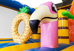 Sprzedam nadmuchiwany dmuchany zamek Multi Slide Caribbean ze zjeżdżalnią dla dzieci. Zamów teraz dmuchane zamki online w JB Dmuchańce Polska